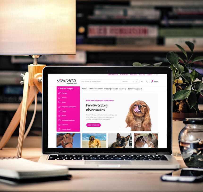 Nieuwe website VitaDier