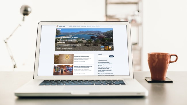 Nieuwe website Tussen Tabs Nieuwe website Tussen Tabs